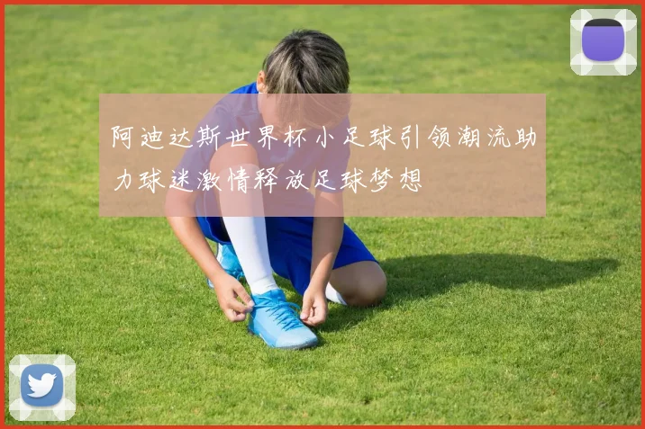 阿迪达斯世界杯小足球引领潮流助力球迷激情释放足球梦想